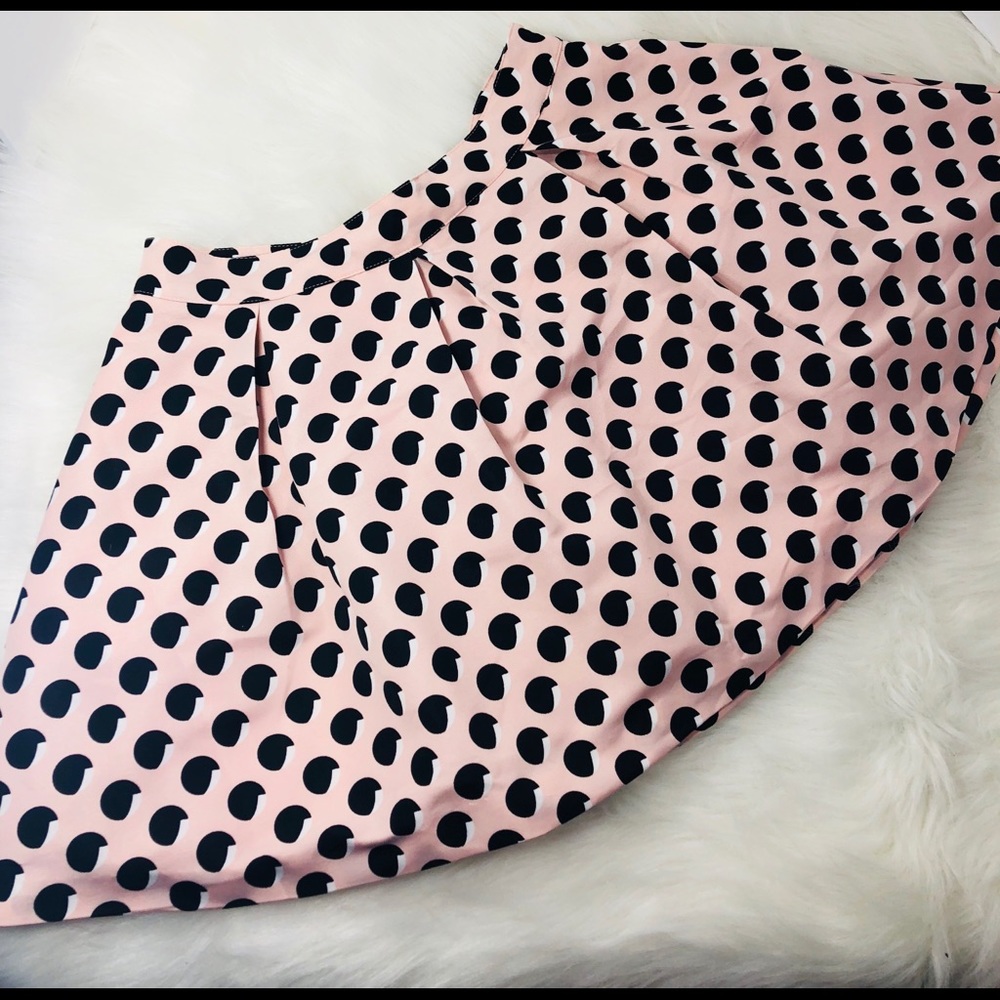 Forever 21 pleated mini skirt pink NWOT